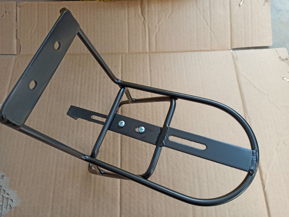 Last Limited Stock Aluminum Bike Front Cargo Carrier Super Weight Bearing Rack for Bicycle Bags Panniers: Default Title