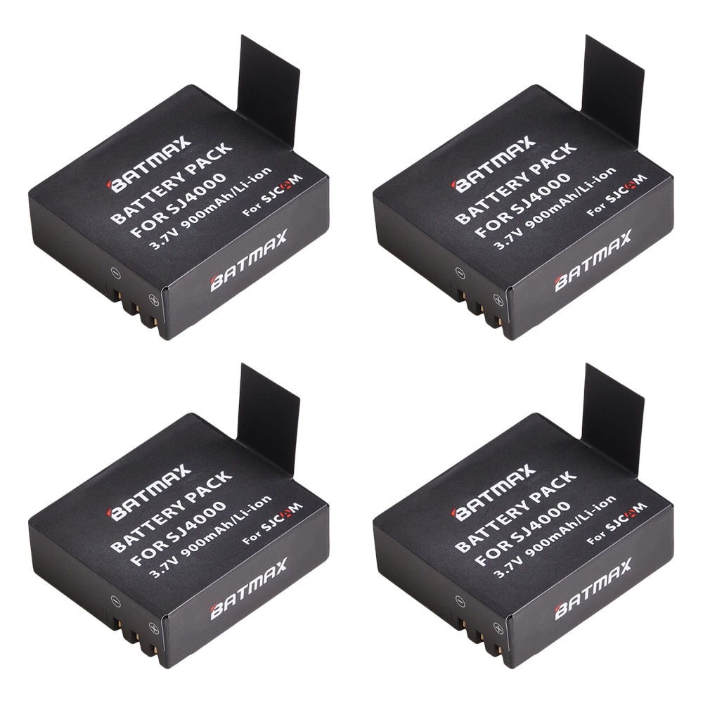 4 kpl sjcam  sj4000 eken  h9 git -lb101 git akku + lcd usb kaksoislaturi  sj5000 akulle  m10 sj5000x urheilutoimintakamera dv