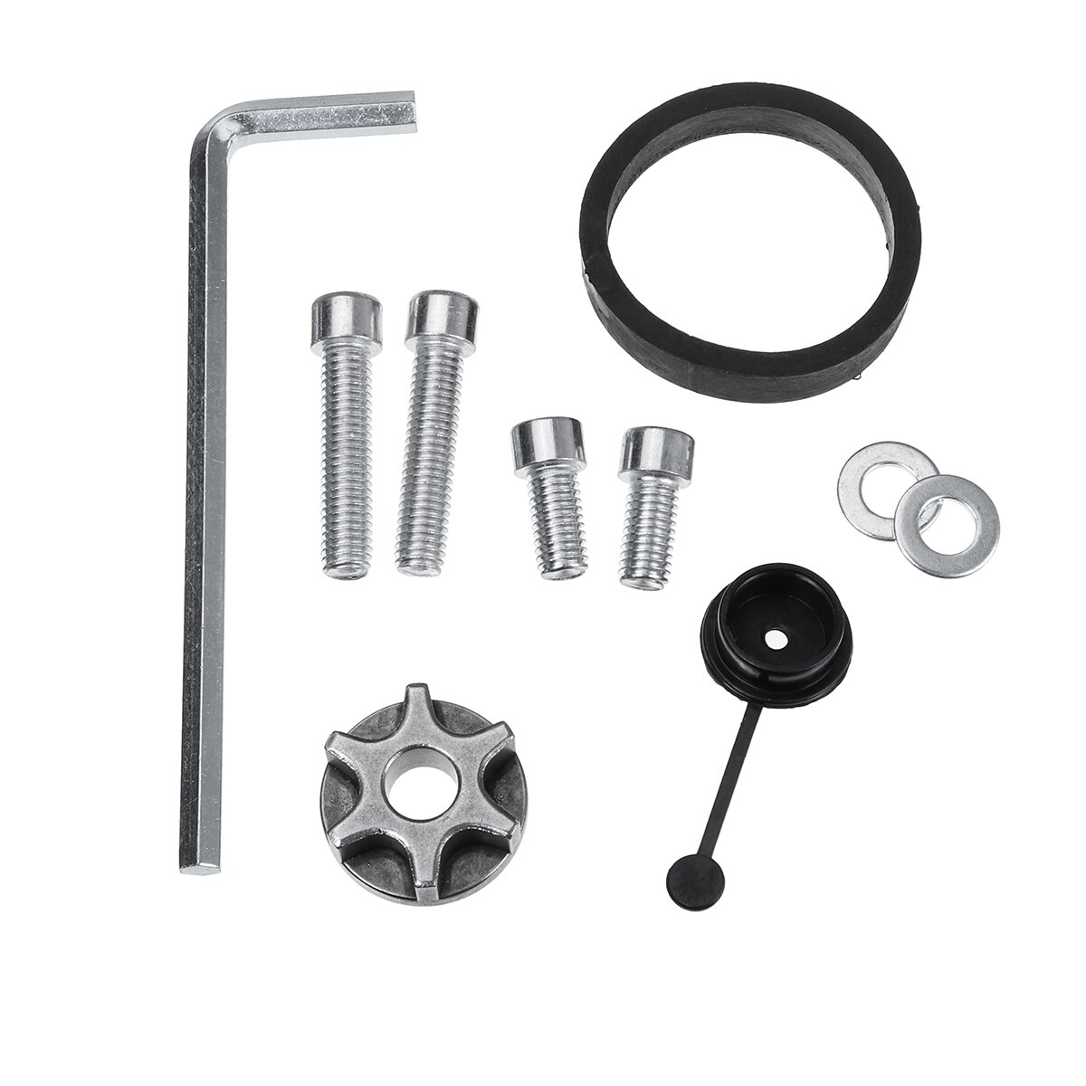 Soporte de motosierra eléctrica de 16 pulgadas, adaptador cambiado M10, Kit de motosierra para carpintería, amoladora angular, disipación de calor rápido