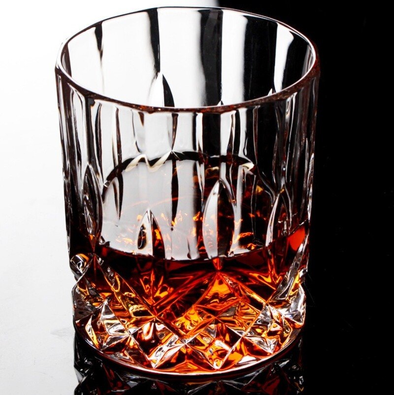 Whisky glass 220ml lead-free glass beer Stein Bar glass With thick glass high-grade glass