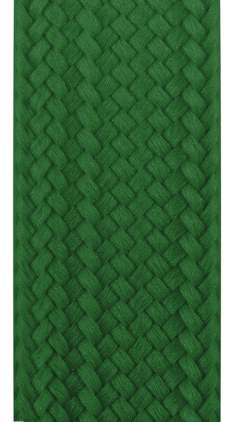 Custom Tube Lanyard Logo Message Imprinted Neck Strap with Tube Material for ID holder with Badge Reel: Dark Green