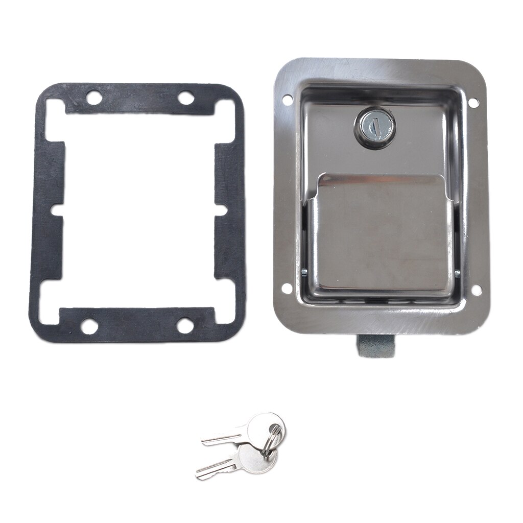 Travel Trailer Lock Stainless Steel Rv Door Latch Flush Mount Toolbox Latch
