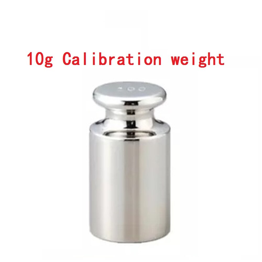 Balance numérique de poche Mini pour bijoux en or et argent Sterling, Balance électronique en grammes, 100g/200g/300g/500g x 0.01g: 10g Standard weight