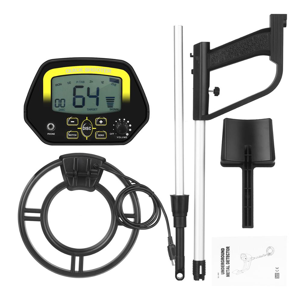 MD-4060 Metal Detector Underground Gold Detector High Accuracy Metal Finder Waterproof Search Coil Seeker Treasure