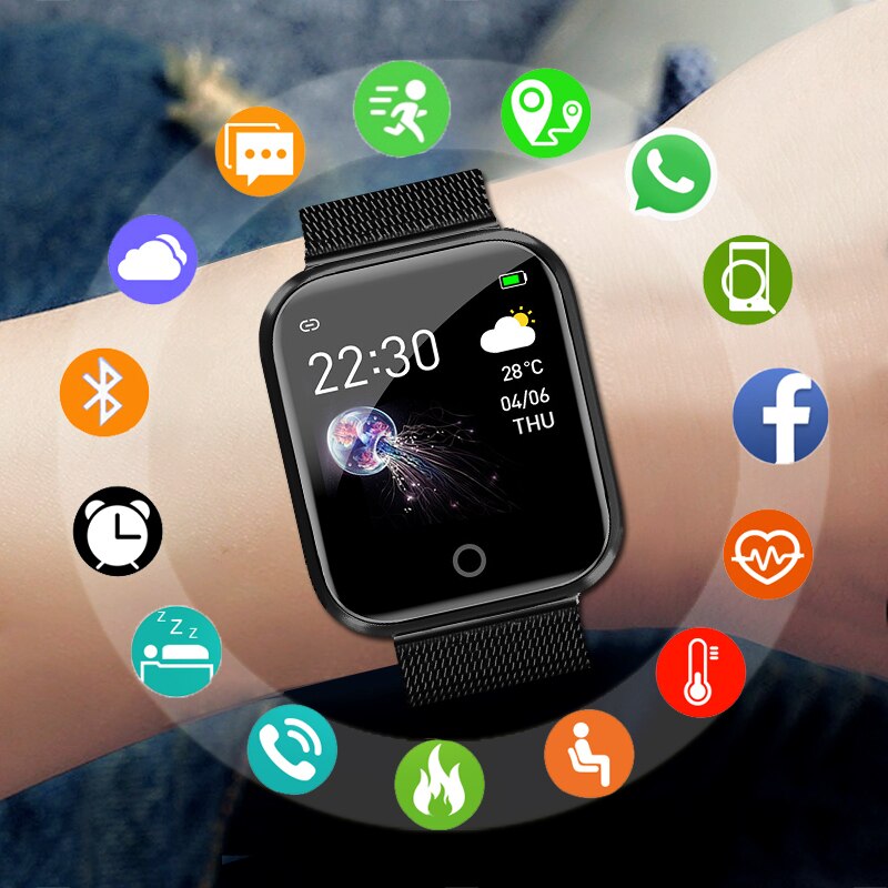 Smart Band Women Men Smartband For Android IOS Wristband Smart Bracelet Fitness Tracker Brand Bluetooth Smart-band