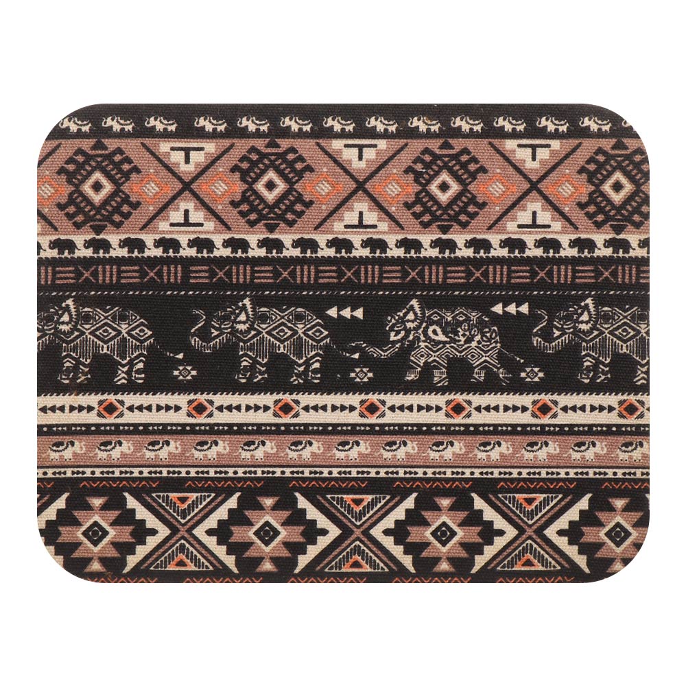 Ethnic Style Canvas Mouse Pad Rubber Non-slip Gaming Mice Pad Desk Cushion Comfortable For Laptop PC MacBook: 6