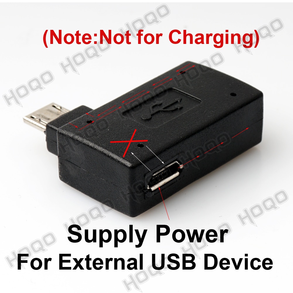 Adaptador USB OTG Micro de 90 grados para Fire Stick TV Snes mini Classic Nes Mini con fuente de alimentación en ángulo izquierdo-derecho