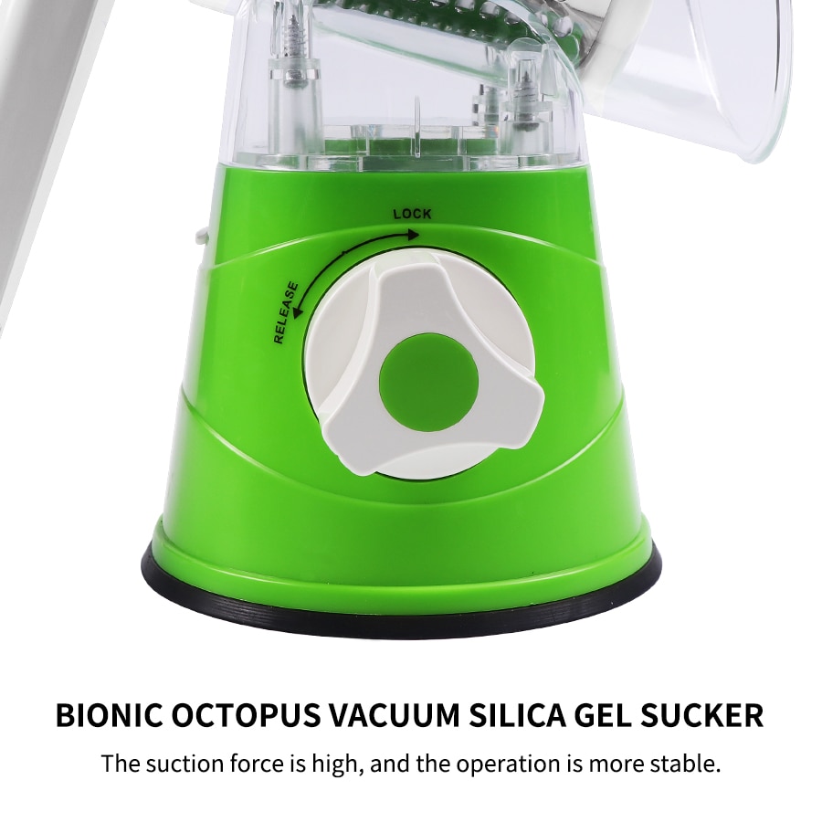 WALFOS – coupe-légumes manuel multifonctionnel, Mandoline ronde, trancheur de pommes de terre et de fromage, Gadgets de cuisine, accessoires