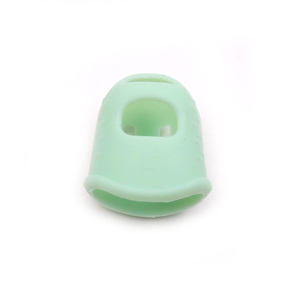 1 paar Kalimba Gitarre Daumen Finger wählt Schutz Kieselsäure Gel Fingerlinge Fingerspitze Nagel Schutz Abdeckung