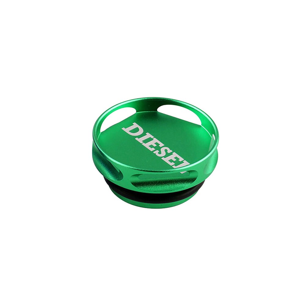 Green Aluminum Alloy Diesel Fuel Cap Fit for Dodge Ram 1500 2500 3500