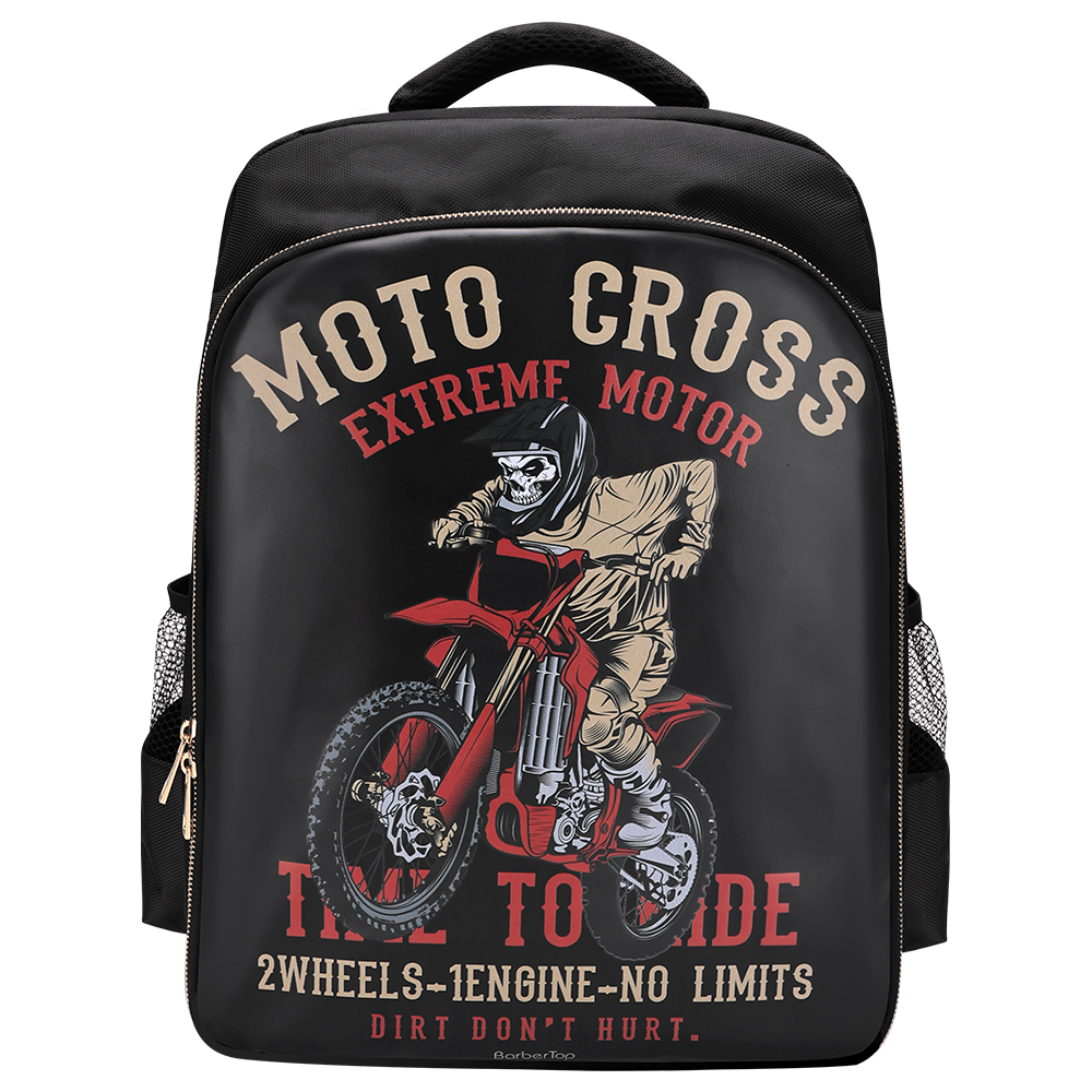 Friseurtaschen-Organizer für Haarschneidemaschinen, tragbare Haarschneidetaschen und Koffer für Männer, Rucksack, hohe Kapazität, Friseurbedarf, Werkzeuge, Aufbewahrung ﻿: Schwarz