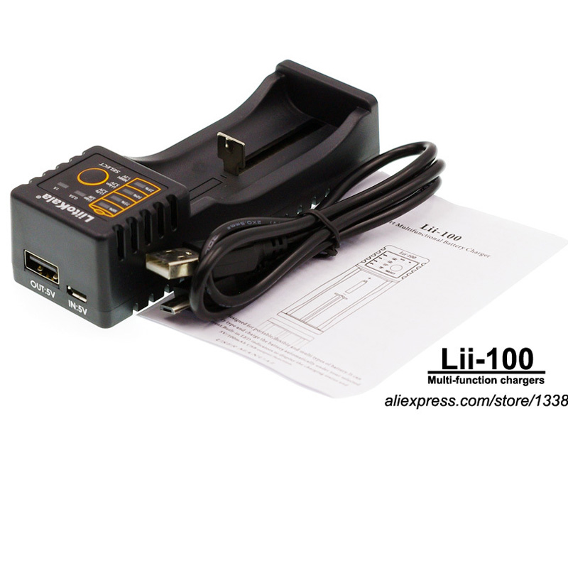 Liitokala Lii-402 Lii-202 100 18650 lader 1.2V 3.7V 3.2V 3.85V AA/AAA 26650 10440 16340 niMH lithium batterij slimme lader