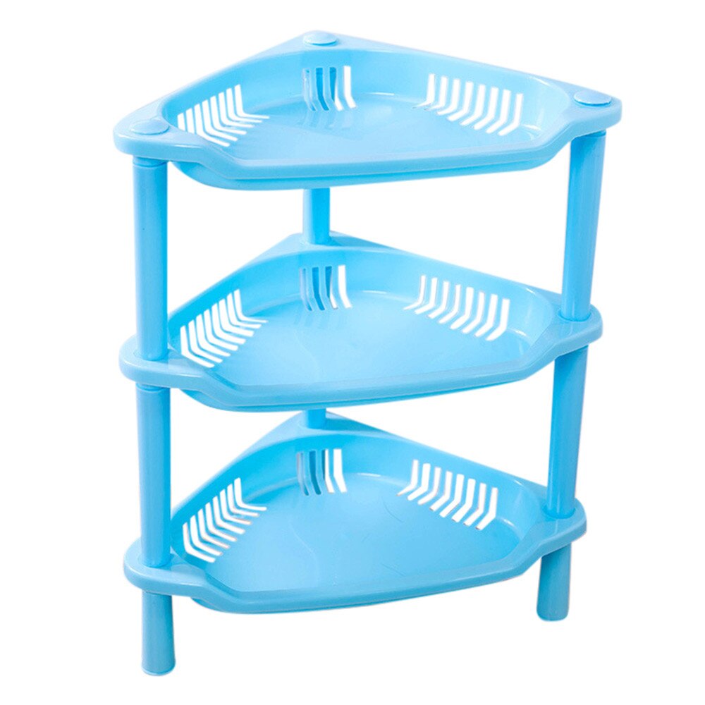 3 Tier Plastic Corner Organizer Bathroom Caddy She... – Grandado