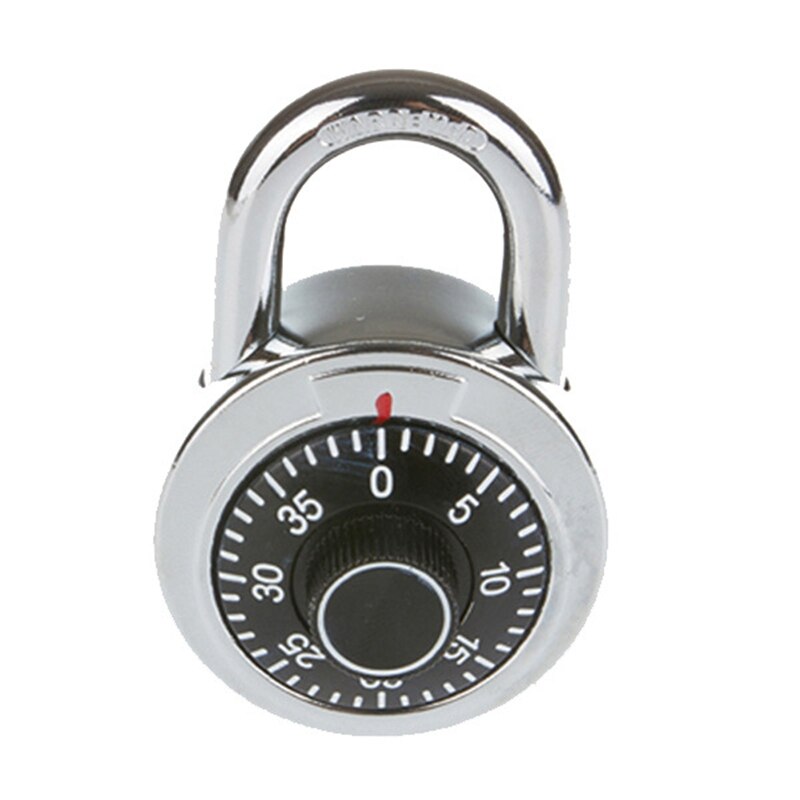 Rotary Padlock Code Lock Digital Combination Safe Round Dial Number Luggage Suitcase Security Latch Tool Accessory