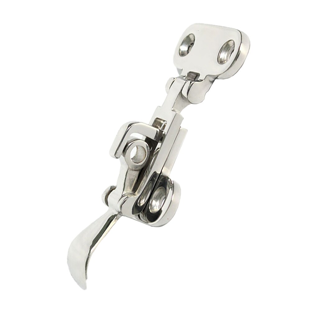 316 Stainless Steel Hold Down Clamp-Locking Cam Latch Boat Locker Cabinet Hatch Anti-Rattle Latch Boat Caravan - 90 Degree