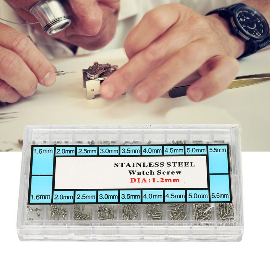 Ur reparation værktøj 1.2mm metal ur reparation ur armbåndsur skrue reparation værktøj tilbehør værktøj til urmager