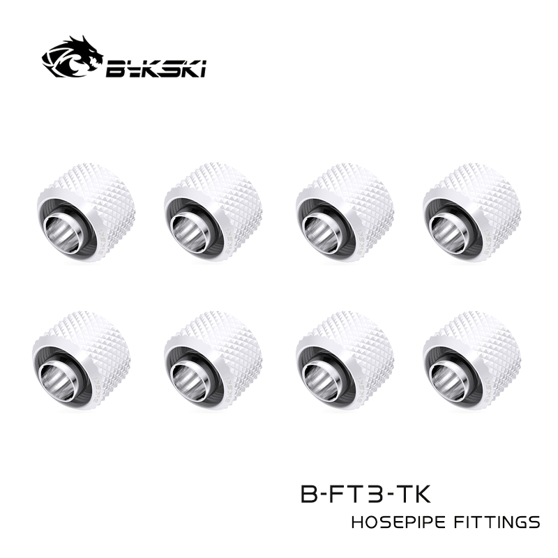 8 kpl/erä liitin käyttö sisähalkaisija 10mm+  ulkohalkaisija 16mm letku 3/8 "id  x 5/8 " od letku käsipuristusliitin: Valkoinen
