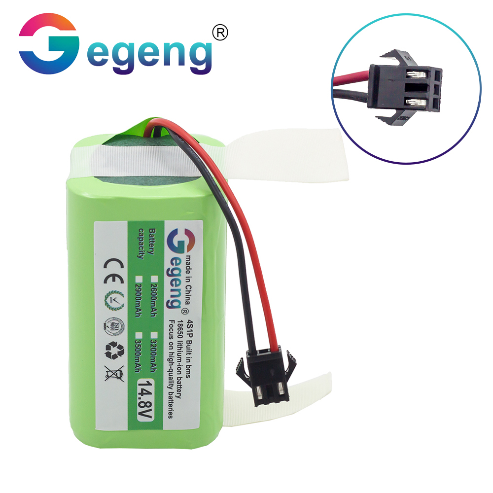 Gegeng 14.8V 3500mAh Li-ion Battery for Eufy RoboVac RoboVac Ecovacs Deebot N79S Conga Excellence 1990 Tesvor X500 Lefant T700