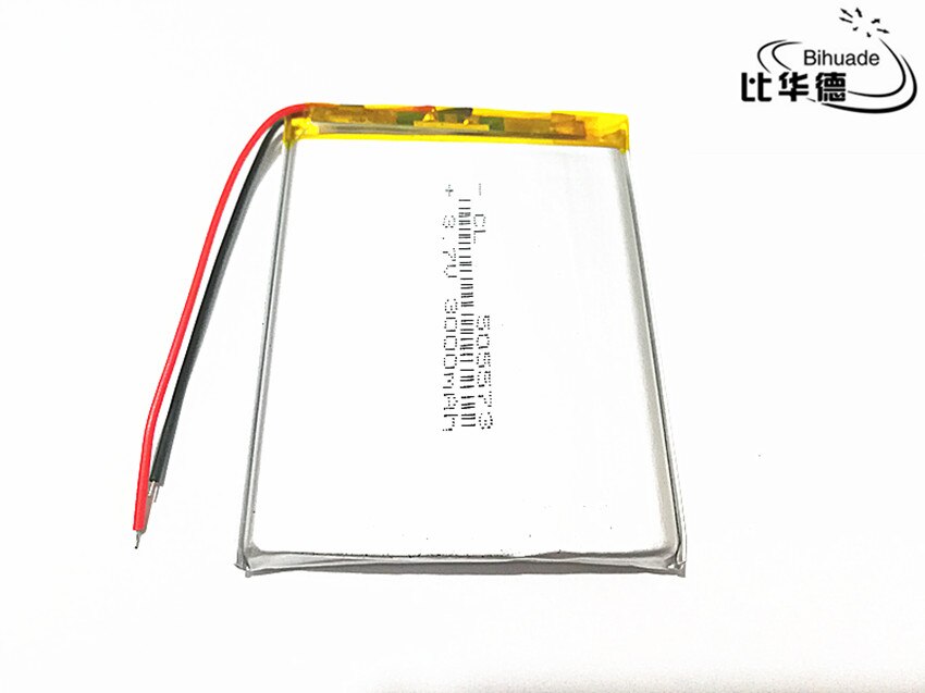 1 stück/lot liter energieakku 3.7v 2500 mah 505573 lithium-polymer-akku li-ion lipo wiederaufladbarer akku