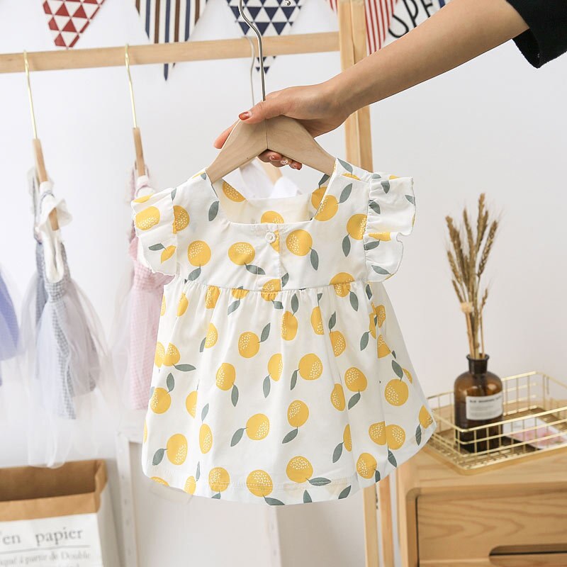 Bébé Filles Vêtements Court Costume 2 pièces Imprimé Coton Tenues Décontractées Ensemble Mignon D'été enfants vêtements filles