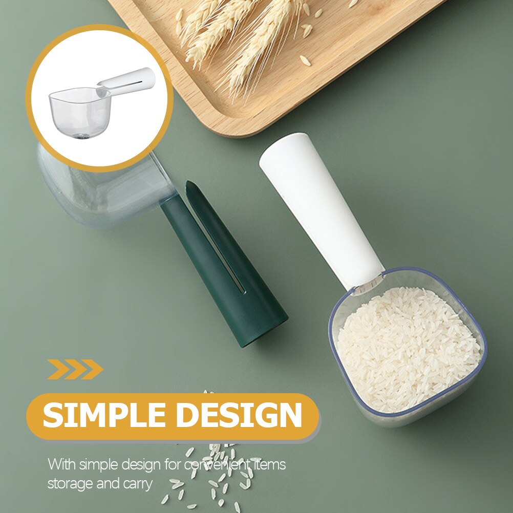 Tasse de mesure de riz transparente, outil de mesure de riz, tasse de Grains
