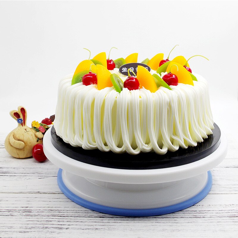 Round Rotating Cake Plate DIY Pastry Baking Tools Turnable Baking Mold Birthday Cake Decorating Tools Kitchen Accessories
