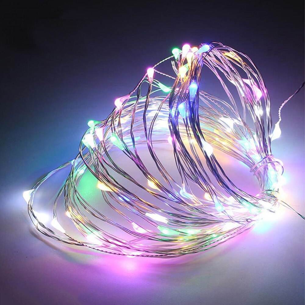 Koperdraad Fairy String Fairy String Light Fairy Light Festival Outdoor Tuin 30 Led Landschap Lamp Xmas Decor Romantische Yard