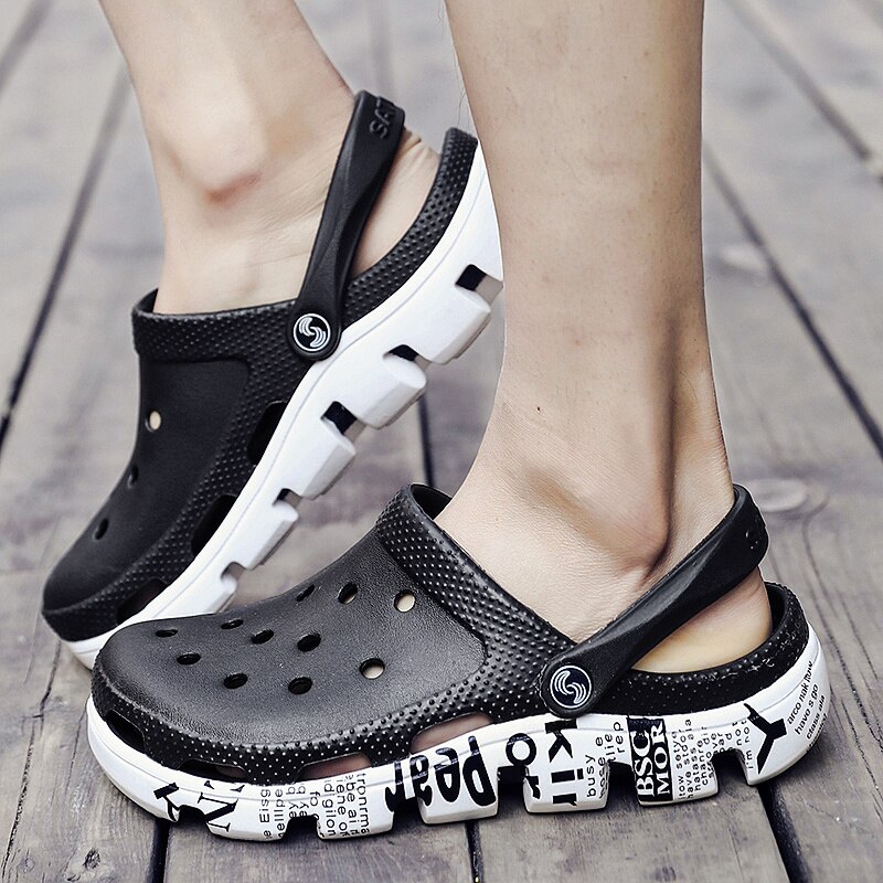 Herrskor sandaler platåtofflor herrskor sandalier sommar strandskor sandaletofflor sandalet hombre sandali