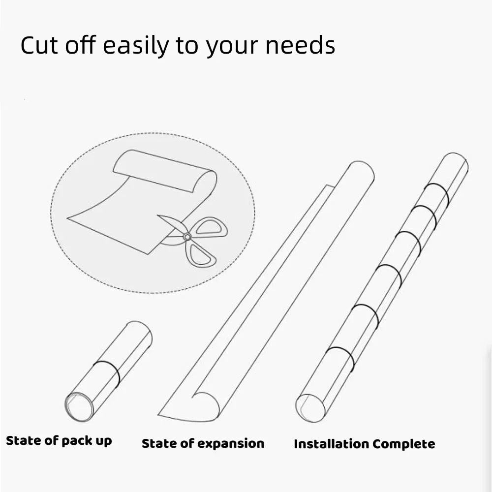 Portable 2.5m Titanium Chimney + Stainless Steel Chimney Cap Kit Tent Stove Accessories Outdoor Camping Wood Stove DIY Tube