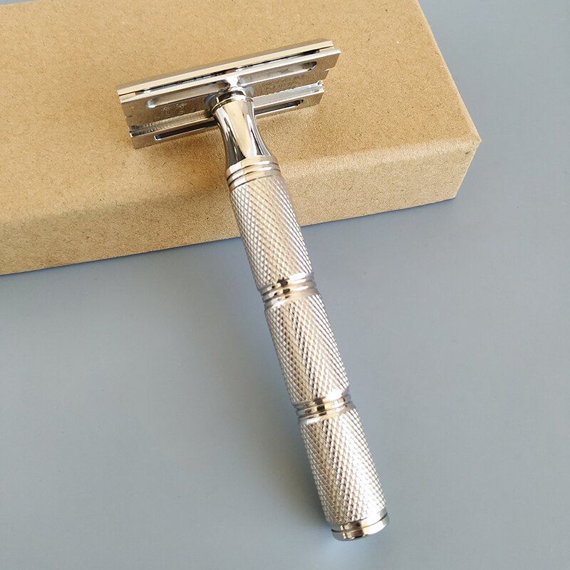 Dscosmetic S9 parallel head 316L stainless steel double edge safety razor: S9  THS