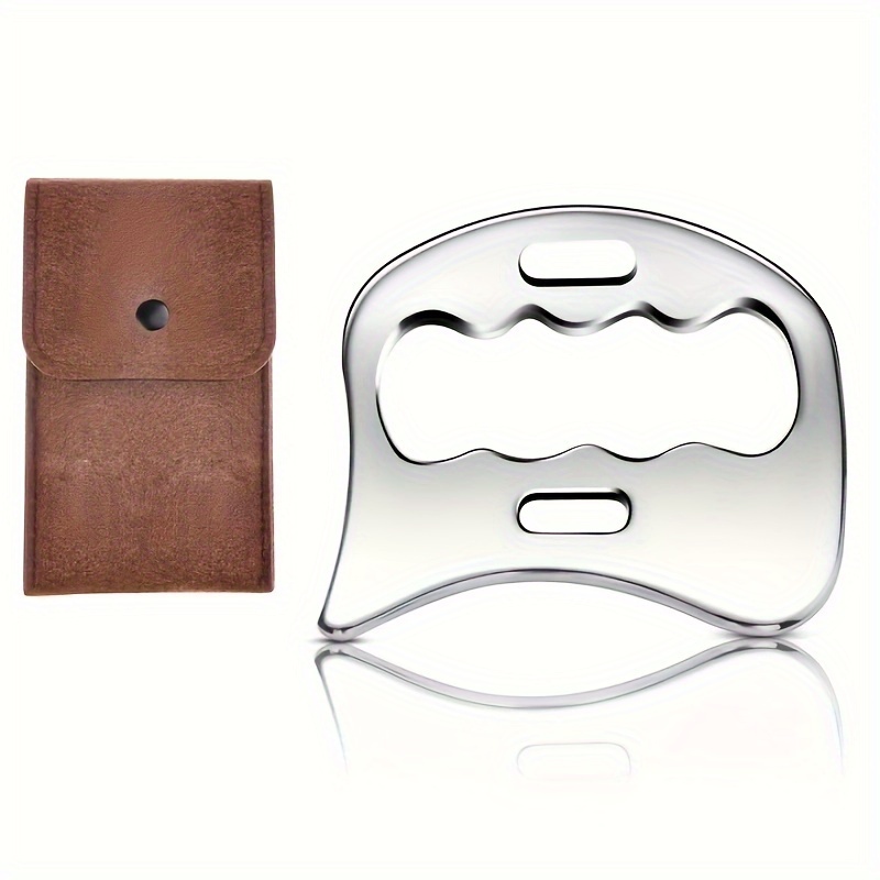 Gua Sha Stainless Steel Massage Tools Muscle Scraper Tool, Physiotherapy Tools, Muscle Gua Sha Tools: VIOLET