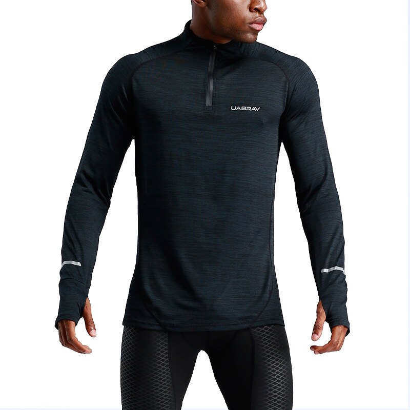 Quick Dry Running Shirt Men Bodybuilding Sport T-shirt Long Sleeve Compression Top Gym t Shirt Men Fitness Tight rashgard: XXXL