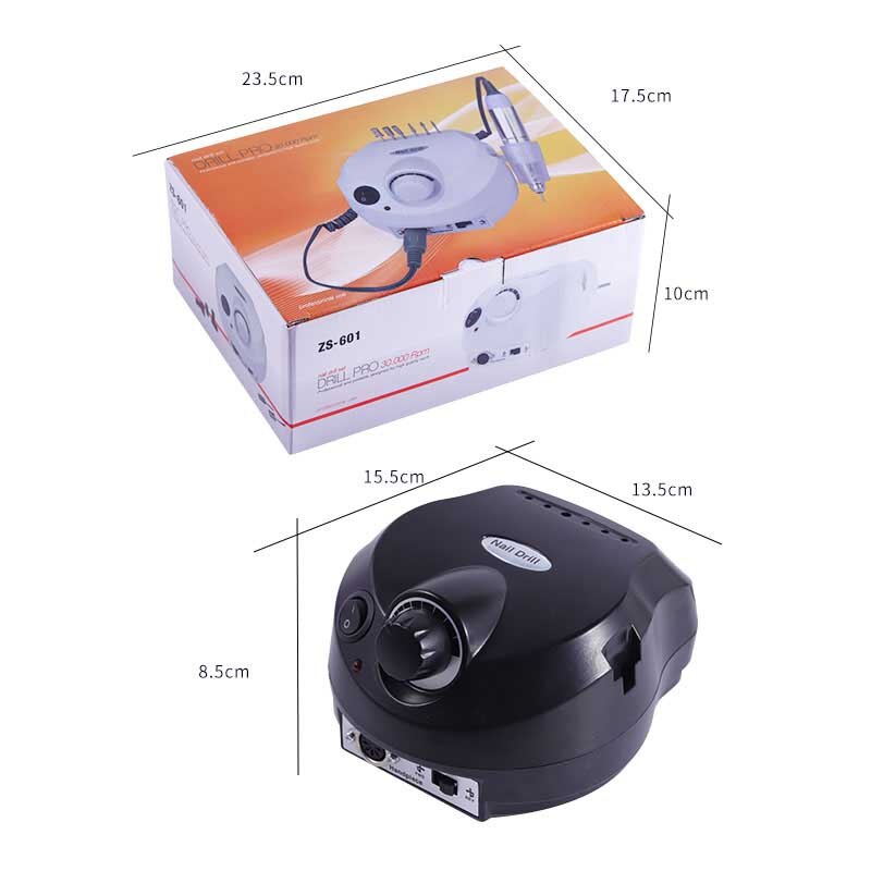 Machine, apparaat voor manicure, polijstmachine, bits, gereedschap, pedicureset, elektrische vijl met snijder, nagelboor