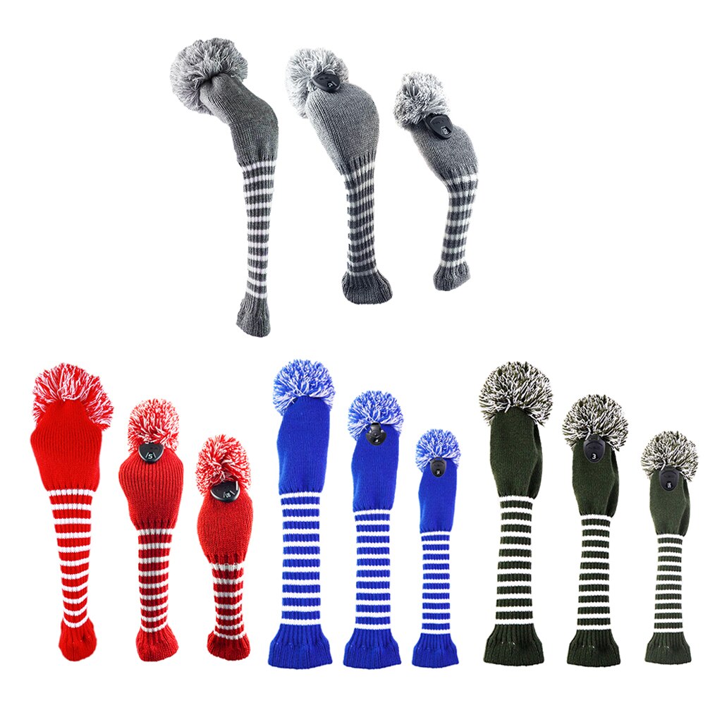 Ejoyous Haaienkop Driver Headcover, Handgemaakte Gebreide Golf Club Cover, Zacht & Elastisch Materiaal, voor Fairway Club