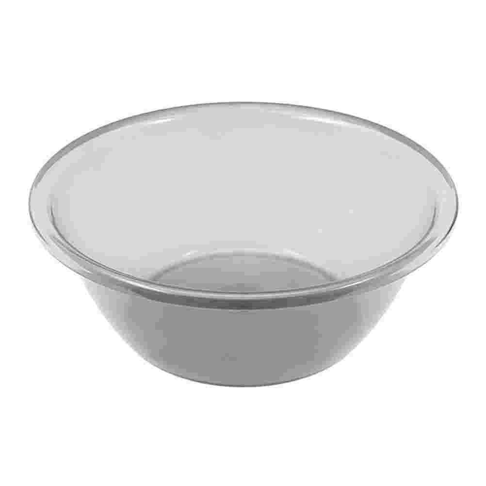 Basin Thicken Plastic Basin Clothes Washing Pan Transparent Washbasin for Bathroom Kitchen Home