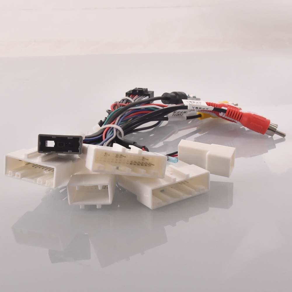 Car Radio Stereo Wiring Harness Cable Adapter Android 16pin For Nissan Juke Altima Sunny Teana Qashqai Xtrail Tiida bluebird