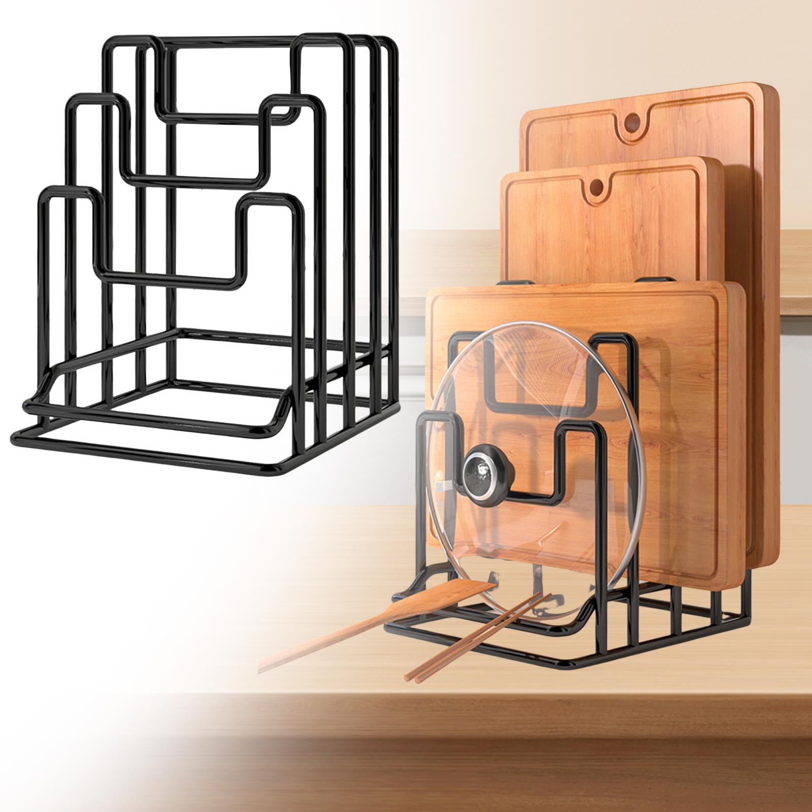 Cut Off Plate Rack Cutting Board Holder Rack Chopping Board Organizer... – Grandado