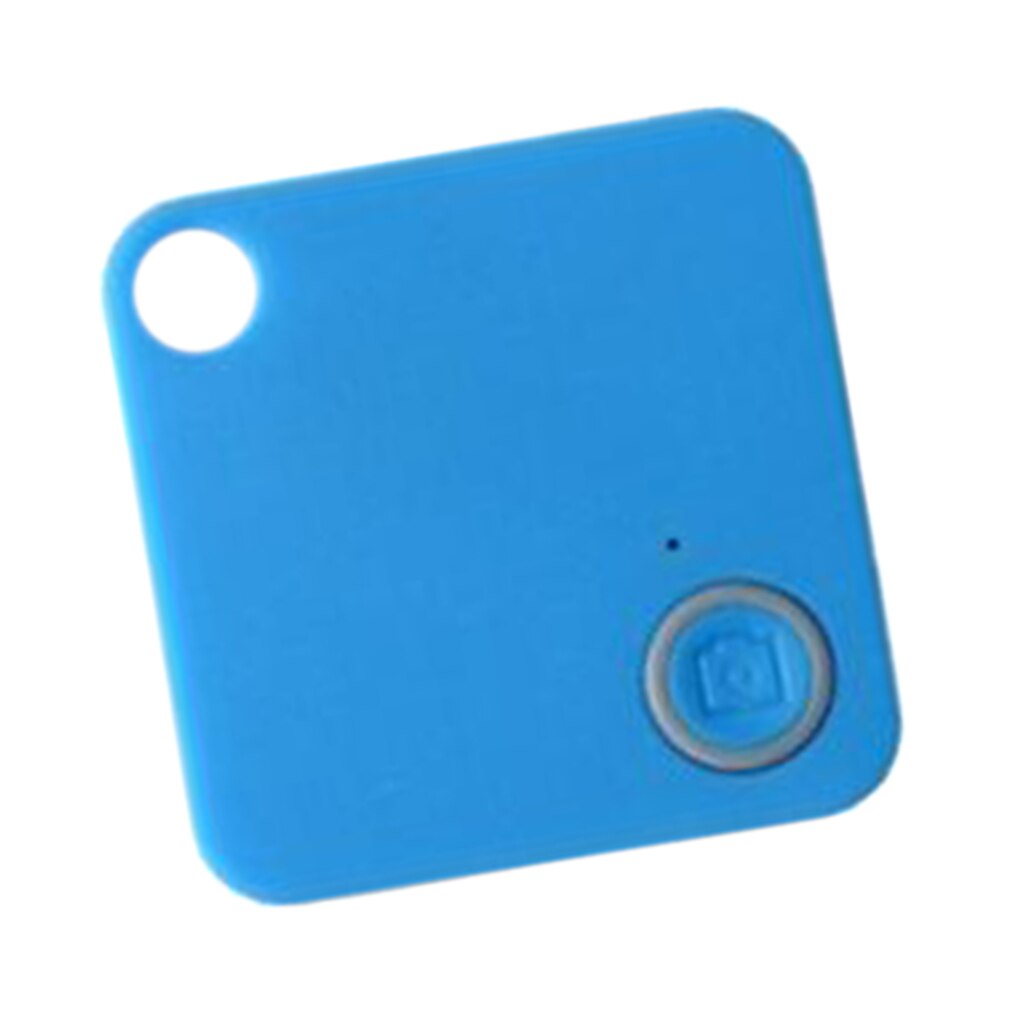 Bluetooth Schlüssel Tracker Schlank, kabellos Finder Verfolgung Gerät für Autos freundlicher Haustiere Brieftasche Telefon Positionierung Selfie Verschluss: Blau