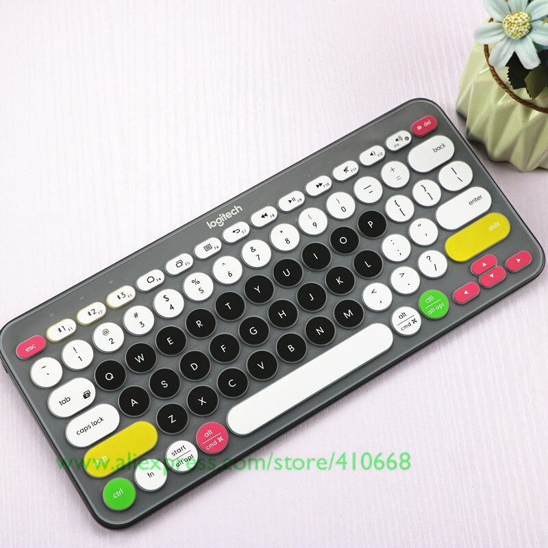 Weiche Silikon Tastatur Abdeckung Schutz Film Für logitech K380 K 380 Bluetooth tastatur multi-gerät mechanische Haut Schutz