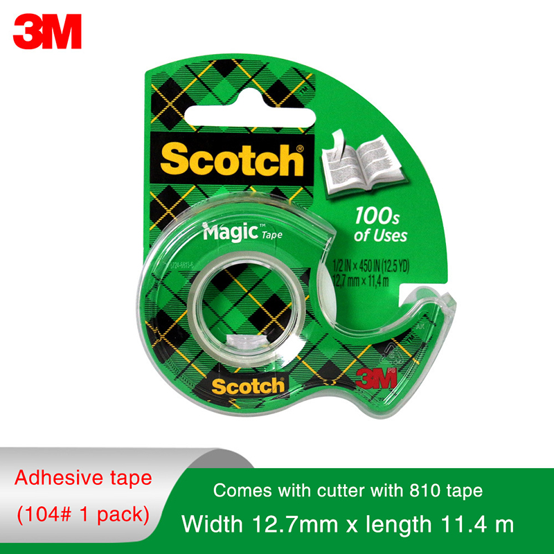 3M Invisible Tape Test Tape Copy Non-Trace Change Hand Tear Writing Student Error Tape Sticky Note Label: Translucent