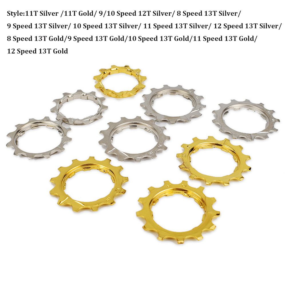 Piñones de Cassette para bicicleta de montaña, 1 unidad, Cog 8, 9, 10, 11 velocidades, 11T, 12T, 13T