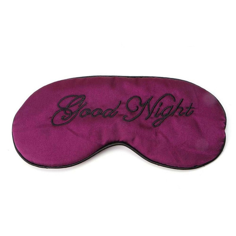 1 Pcs Soft Mask Sleep Relax Aid for Travel Blindfold Padded Shade Nap Cover Sleep Eye Mask Travel Accessories