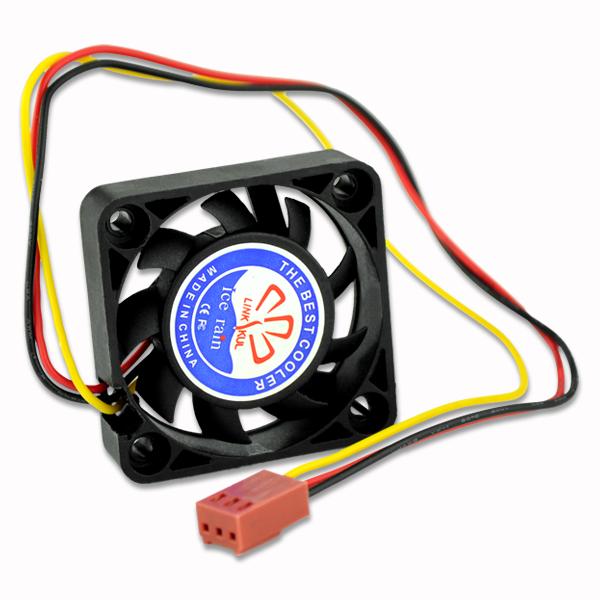 YCDC BLACK PC CPU 40MM 3 PIN HEATSINK COOLER COOLING FAN 12V Video Chip Cooling Fan Heatsink CPU Cooler 3Pin 40x40mm