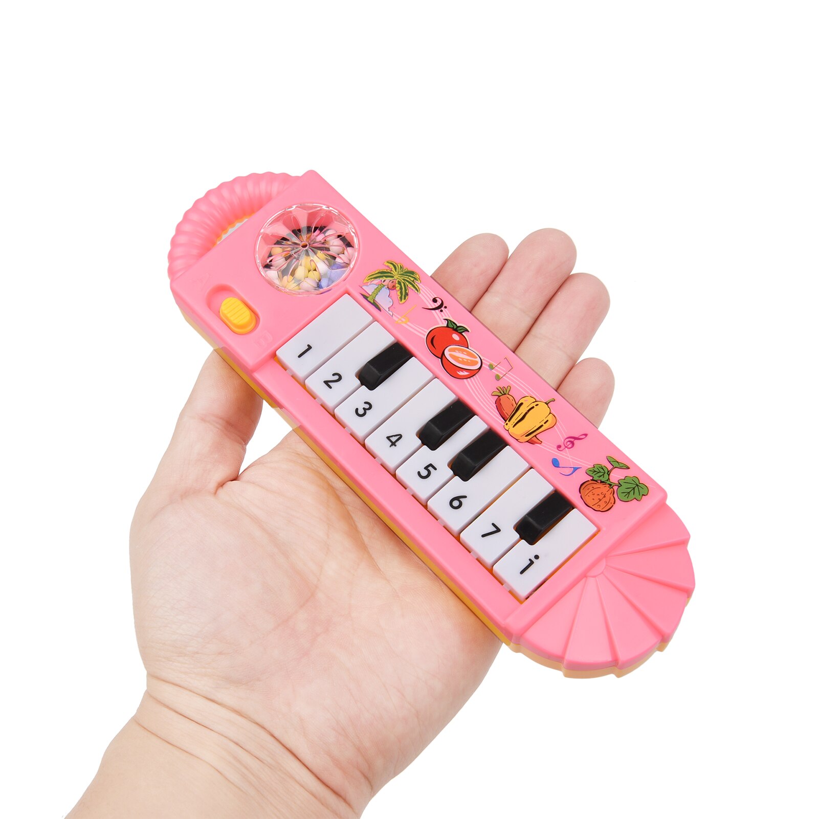 Muslady – Mini jouet de Piano électronique à 8 touches pour enfants, éducation musicale précoce