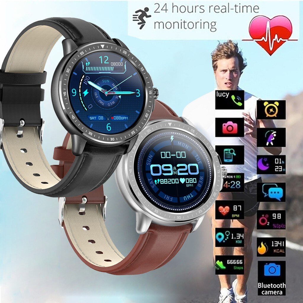 Waterdicht Sport Record Lange Standby Smart Horloge Voor Android Voor Ios Telefoon Fitness Horloge Monitor