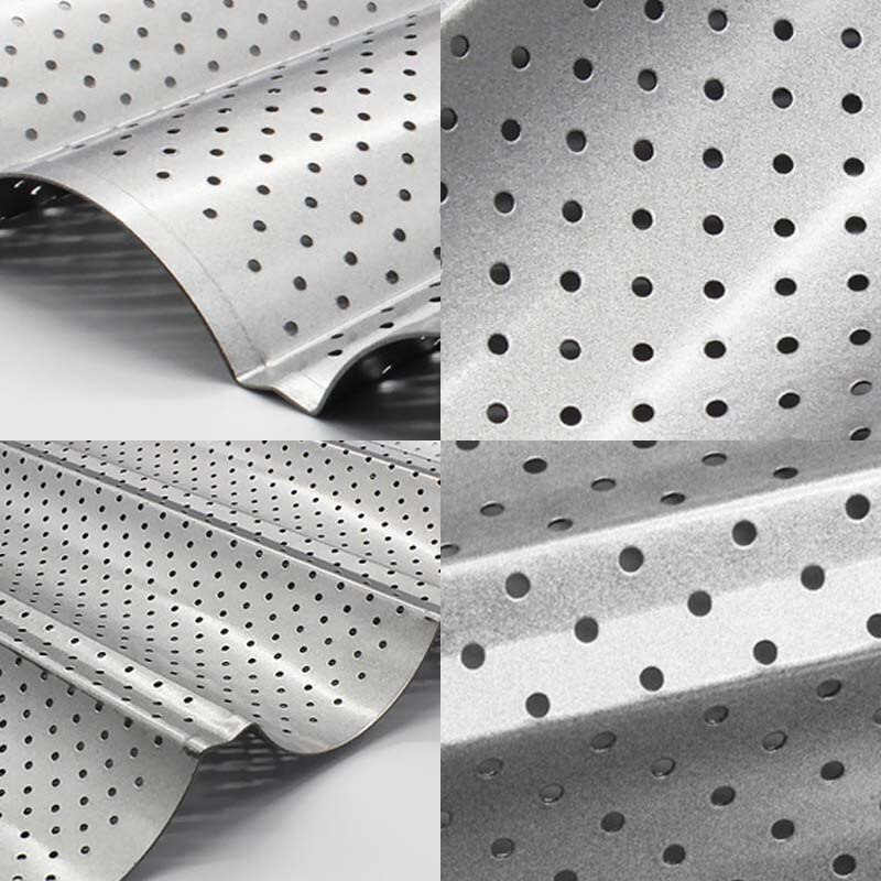 Cake Baguette Mold 2/3/4 Groove Baking Mold Bread Practical Baking Tool Pans