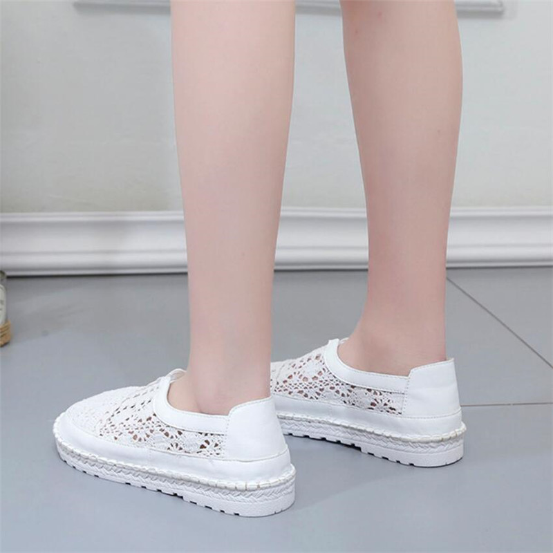 Cootelli-mocassins Oxford pour femmes, bout rond, respirants, plats, collection sans lacet