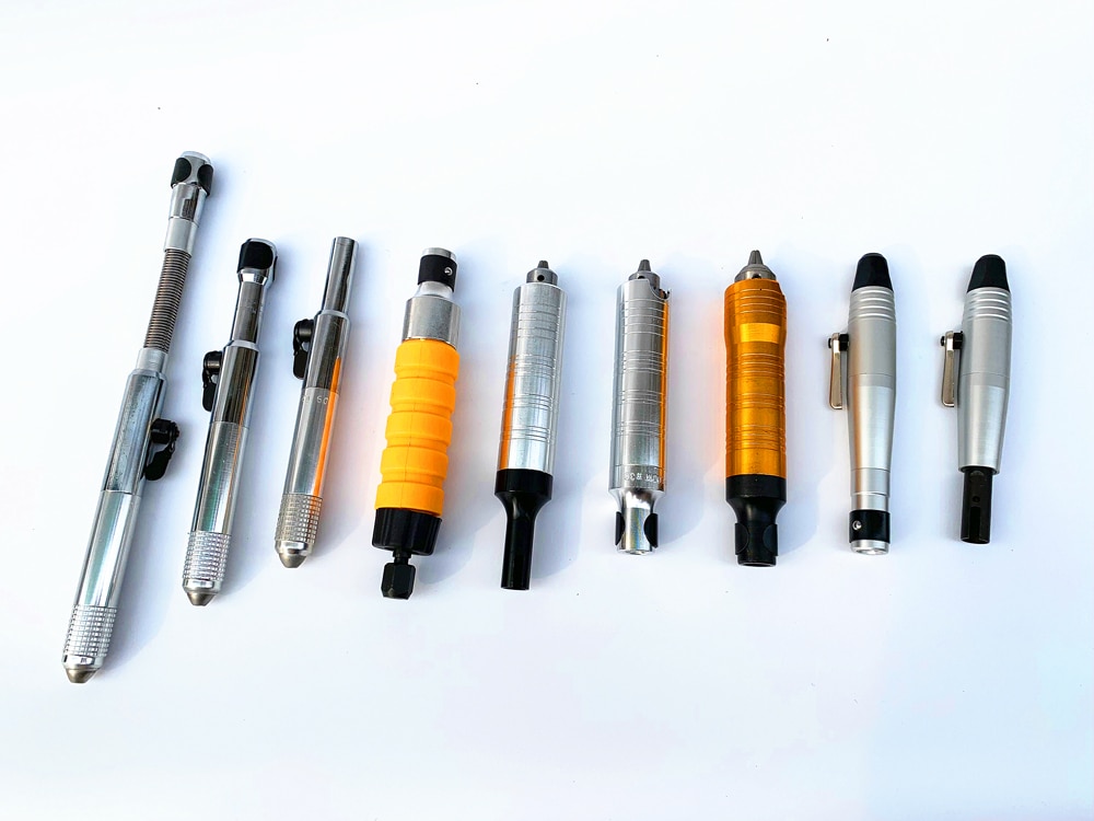 Quick Change Handpiece Flex Shaft Machine Tools wiIth Chuck Key 0-6mm Drill Bit Foredom Holder Hand Piece