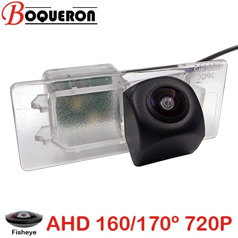 Fisheye 170 Degree 1280x720P HD AHD Car Vehicle Rear View Reverse Camera for Volkswagen VW T6 Transporter Caravelle Multivan