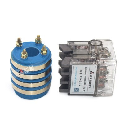 2-4 Channel Collector Ring Copper Carbon Brush Holder Combination Multilayer Slip Ring Pillow Packing Machine Accessories: Type4